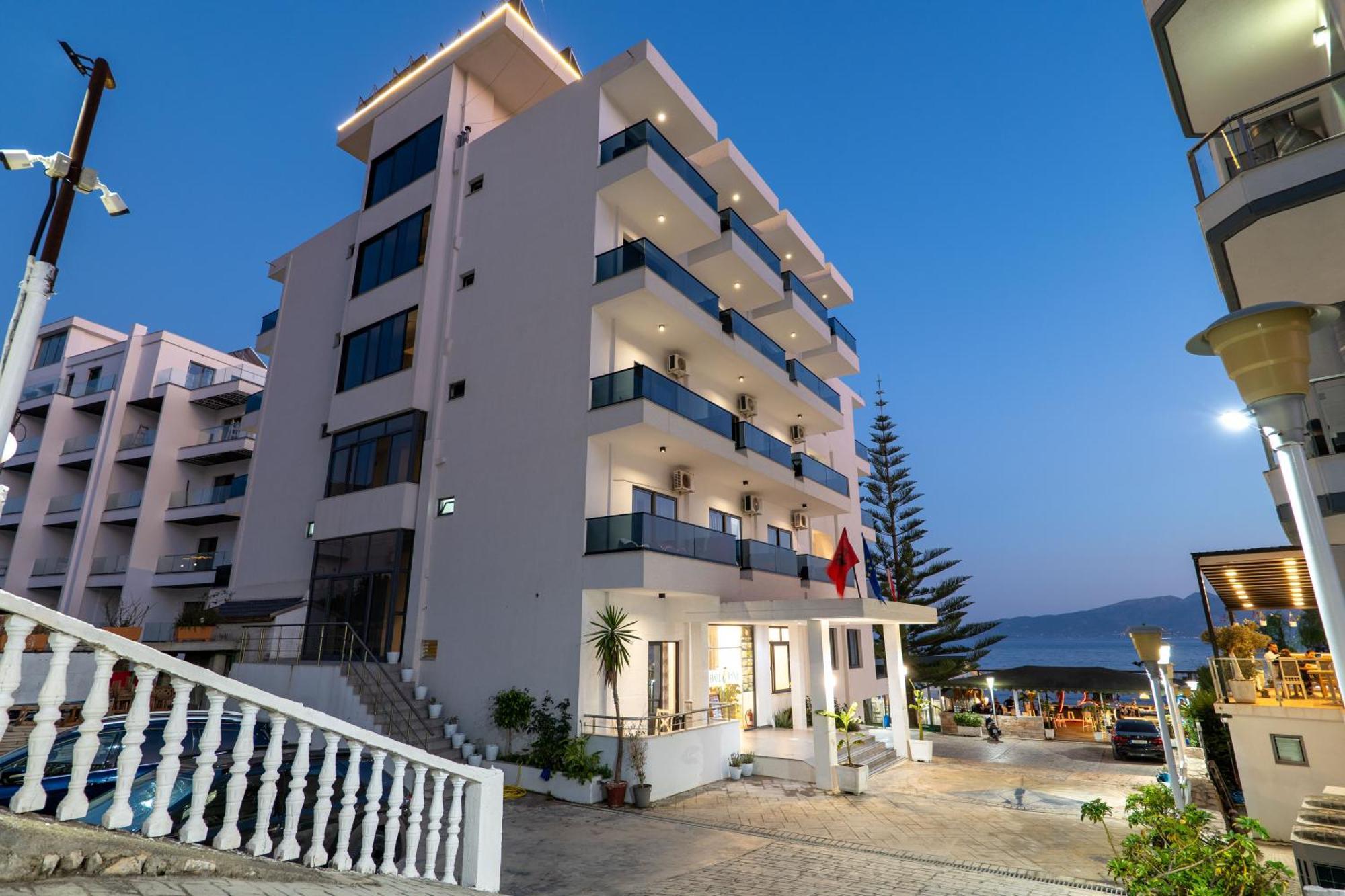 Hotel Kompleks Joni Sarandë Exterior foto